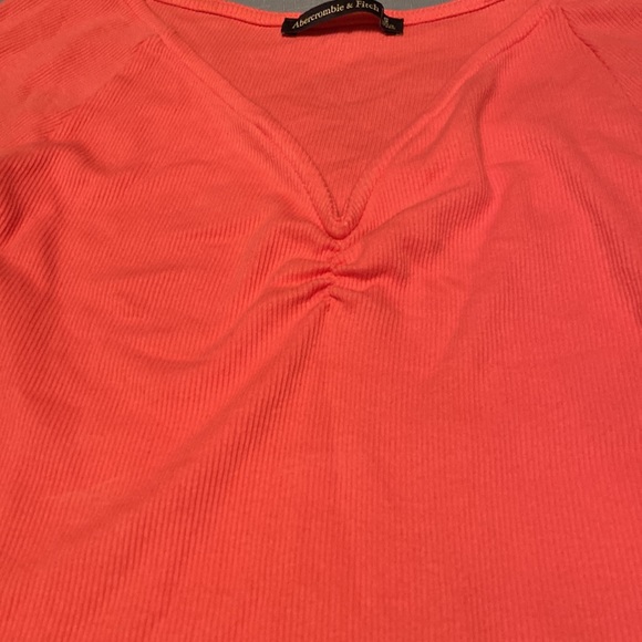 Pink Abercrombie & Fitch long sleeve shirt - Picture 3 of 4